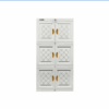 LEMARI PLASTIK PAKAIAN NAPOLLY 3 SUSUN MINI CABINET TIPE MCAB 36 ION UKURAN 55 x 42 x 111 CM | LEMARIPLASTIK.ID