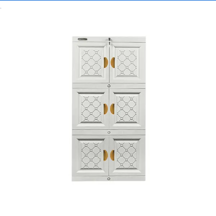 LEMARI PLASTIK PAKAIAN NAPOLLY 3 SUSUN MINI CABINET TIPE MCAB 36 ION UKURAN 55 x 42 x 111 CM | LEMARIPLASTIK.ID