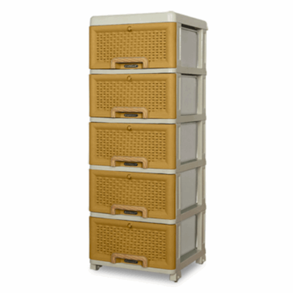 CONTAINER DRAWER 5 SUSUN STOCKCASE NAPOLLY ALACITAN 500 K1 | LEMARIPLASTIK.ID