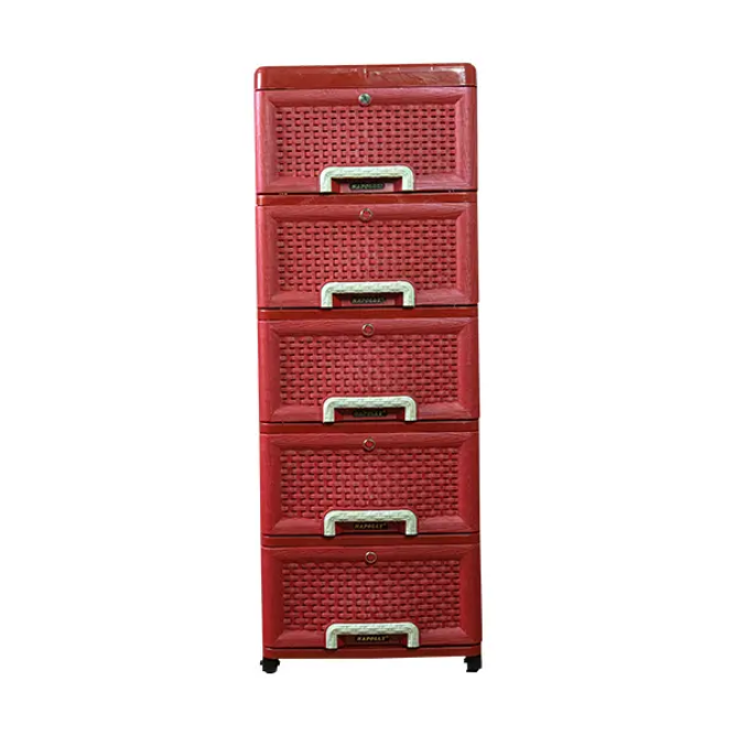CONTAINER DRAWER 5 SUSUN STOCKCASE NAPOLLY ALACITAN 500 K1 | LEMARIPLASTIK.ID