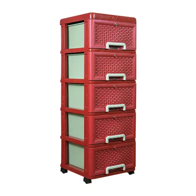 CONTAINER DRAWER 5 SUSUN STOCKCASE NAPOLLY ALACITAN 500 K1 | LEMARIPLASTIK.ID