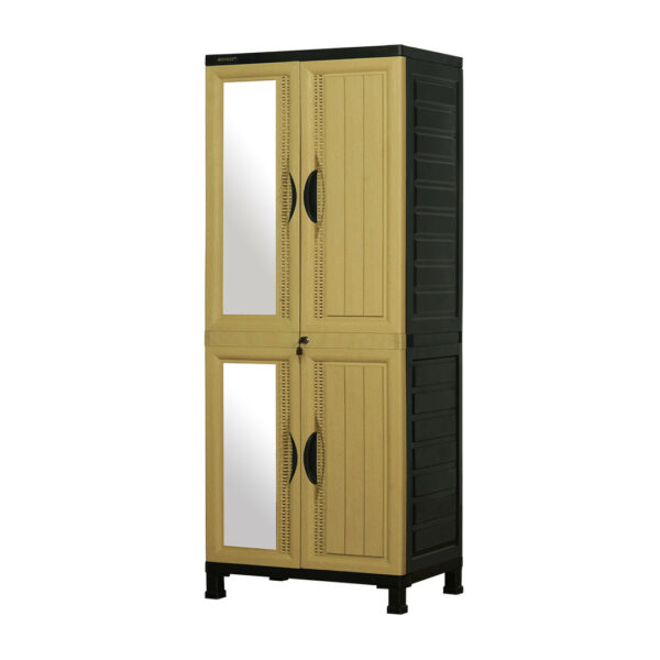 LEMARI BAJU PLASTIK ESTETIK NAPOLLY CABRO-85.4R.2CK-COKLAT-PASTEL LEMARI BAJU PLASTIK ESTETIK NAPOLLY CABRO-85.4R.2CK