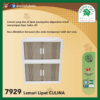 LEMARI LIPAT PLASTIK / FOLDABLE CUPBOARD GL CULINA 7929 | LEMARIPLASTIK.ID