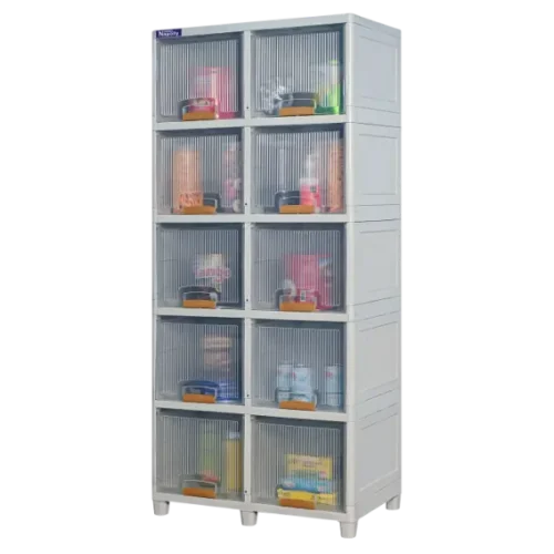LEMARI LOCKER BOX PLASTIK 10 PINTU NAPOLLY LB-2510 TP PUMA