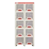 LEMARI LOCKER BOX PLASTIK 10 PINTU NAPOLLY LB-2510 WIFI