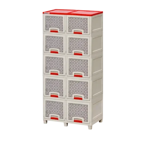 LEMARI LOCKER BOX PLASTIK 10 PINTU NAPOLLY LB-2510 WIFI