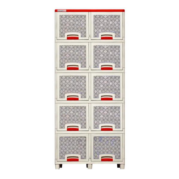 LEMARI LOCKER BOX PLASTIK 10 PINTU NAPOLLY LB-2510 WIFI