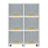 LEMARI LOCKER BOX PLASTIK 6 PINTU NAPOLLY TIPE LB-2306 TP PUMA
