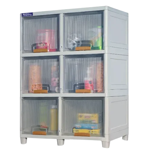 LEMARI LOCKER BOX PLASTIK 6 PINTU NAPOLLY TIPE LB-2306 TP PUMA