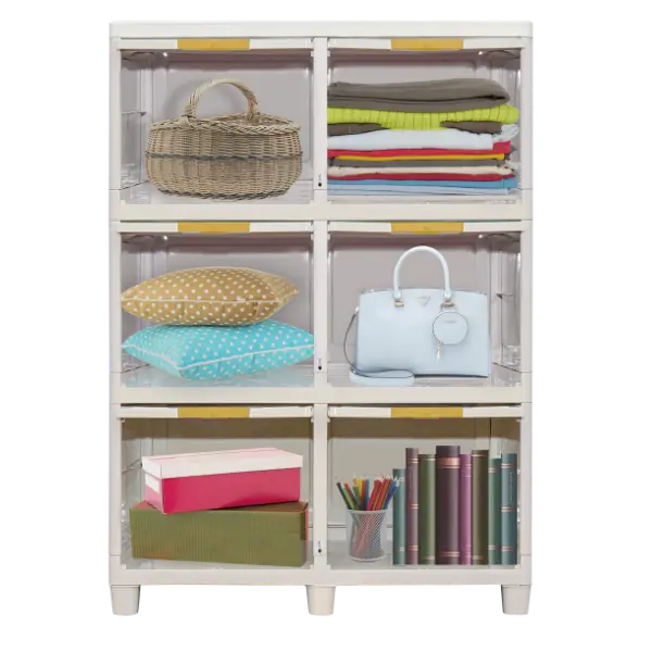 LEMARI LOCKER BOX PLASTIK 6 PINTU NAPOLLY TIPE LB-2306 TP PUMA