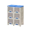 LEMARI LOCKER BOX PLASTIK 6 PINTU NAPOLLY TIPE LB-2306 WIFI