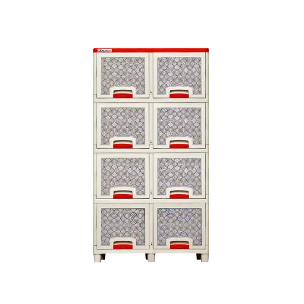 LEMARI LOCKER BOX PLASTIK 8 PINTU NAPOLLY LB-2408 WIFI