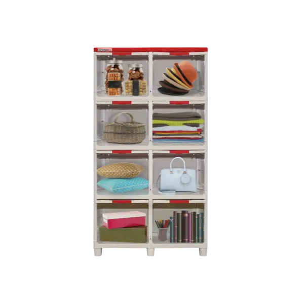 LEMARI LOCKER BOX PLASTIK 8 PINTU NAPOLLY LB-2408 WIFI
