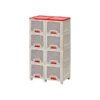 LEMARI LOCKER BOX PLASTIK 8 PINTU NAPOLLY LB-2408 WIFI