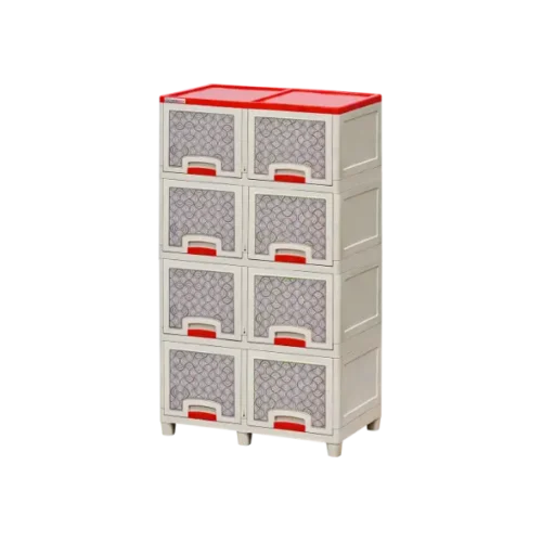 LEMARI LOCKER BOX PLASTIK 8 PINTU NAPOLLY LB-2408 WIFI
