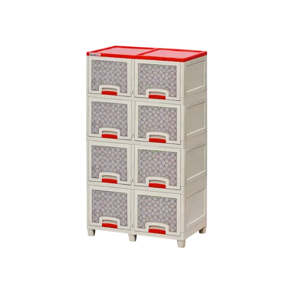 LEMARI LOCKER BOX PLASTIK 8 PINTU NAPOLLY LB-2408 WIFI