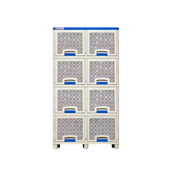 LEMARI LOCKER BOX PLASTIK 8 PINTU NAPOLLY LB-2408 WIFI
