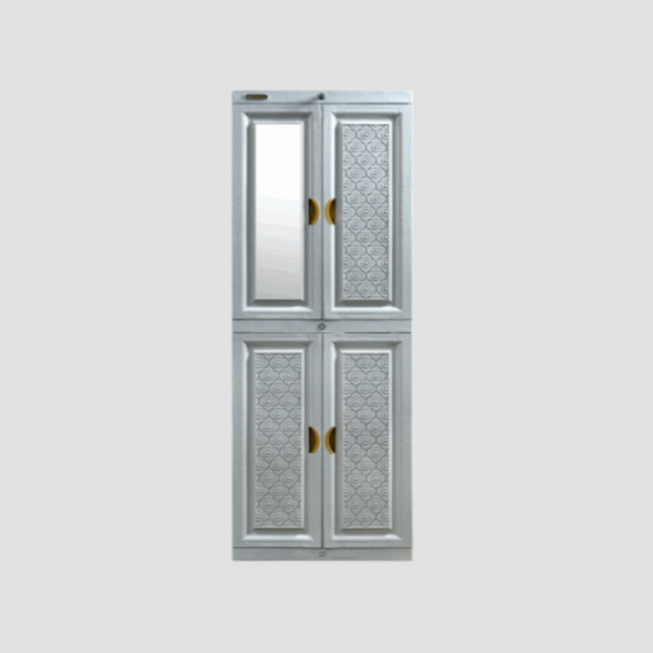 LEMARI PAKAIAN PLASTIK NAPOLLY 4 PINTU TIPE MCAB 44 C LAMP