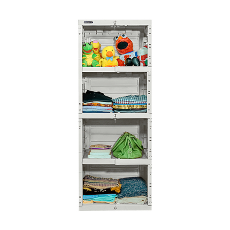 LEMARI PAKAIAN PLASTIK NAPOLLY 6 PINTU TIPE MCAB 46 ION