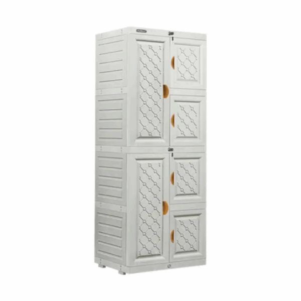 LEMARI PAKAIAN PLASTIK NAPOLLY 6 PINTU TIPE MCAB 46 ION