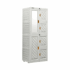LEMARI PAKAIAN PLASTIK NAPOLLY 6 PINTU TIPE MCAB 46C ION