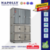 LEMARI PLASTIK LIPAT SERBAGUNA NAPOLLY FOLDING CABINE 3211 | LEMARIPLASTIK.ID