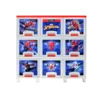 LEMARI PLASTIK LOCKER BOX 9 PINTU 3 SUSUN NAPOLLY LB-3209 SPIDEY