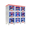 LEMARI PLASTIK LOCKER BOX 9 PINTU 3 SUSUN NAPOLLY LB-3209 SPIDEY