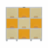 LEMARI PLASTIK LOCKER BOX 9 PINTU 3 SUSUN NAPOLLY LB-3309