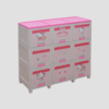 LEMARI PLASTIK LOCKER BOX 9 PINTU 3 SUSUN NAPOLLY LB-3309 KTLB