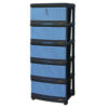 LEMARI PLASTIK NAPOLLY CONTAINER DRAWER 5 SUSUN SCD-5K1