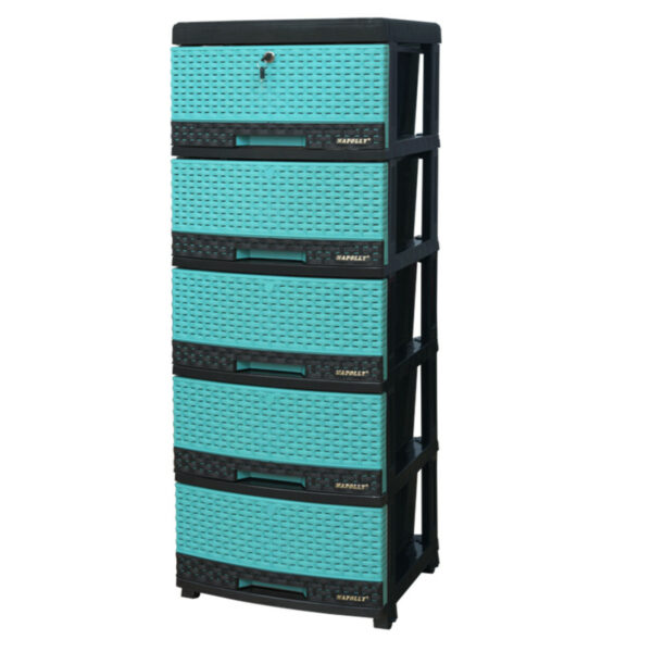 LEMARI PLASTIK NAPOLLY CONTAINER DRAWER 5 SUSUN SCD-5K1
