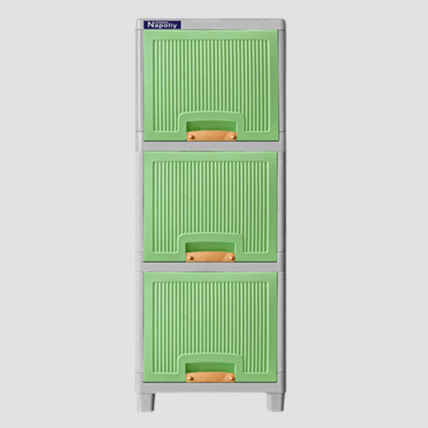 LOCKER BOX PLASTIK MULTIFUNGSI NACASE NAPOLLY LBP-1305 (WARNA MANGO, BANANA, CHERRY, BLUEBERRY) | LEMARIPLASTIK.ID