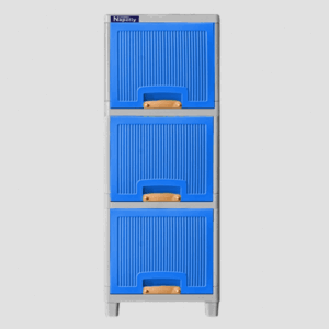 LOCKER BOX PLASTIK MULTIFUNGSI NACASE NAPOLLY LBP-1305 (WARNA MANGO, BANANA, CHERRY, BLUEBERRY) | LEMARIPLASTIK.ID