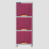 LOCKER BOX PLASTIK MULTIFUNGSI NACASE NAPOLLY LBP-1305 (WARNA MANGO, BANANA, CHERRY, BLUEBERRY) | LEMARIPLASTIK.ID