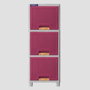 LOCKER BOX PLASTIK MULTIFUNGSI NACASE NAPOLLY LBP-1305 (WARNA MANGO, BANANA, CHERRY, BLUEBERRY) | LEMARIPLASTIK.ID