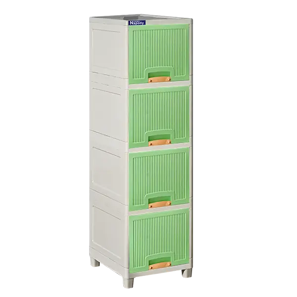 LOCKER BOX PLASTIK MULTIFUNGSI NACASE NAPOLLY LBP-1407 -  7 RUANG 4 WARNA PILIHAN (MANGO, CHERRY, BLUEBERRY, BANANA)
