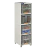 LOCKER BOX PLASTIK MULTIFUNGSI NACASE NAPOLLY LBP-1407 TP 7 RUANG | LEMARIPLASTIK.ID