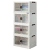 LOCKER BOX PLASTIK SERBAGUNA NAPOLLY POLIBOX PB-446 TP 4 SUSUN | LEMARIPLASTIK.ID