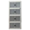 LOCKER BOX PLASTIK SERBAGUNA NAPOLLY POLIBOX PB-446 TP 4 SUSUN | LEMARIPLASTIK.ID