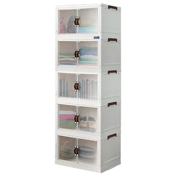 LOCKER BOX PLASTIK SERBAGUNA NAPOLLY POLIBOX PB-546 TP 5 SUSUN, JUAL KE SELURUH INDONESIA 