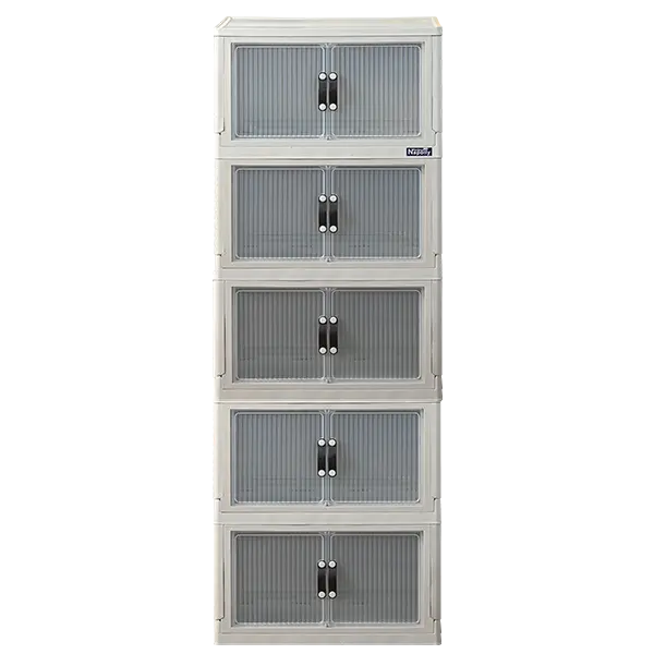 LOCKER BOX PLASTIK SERBAGUNA NAPOLLY POLIBOX PB-546 TP 5 SUSUN, JUAL KE SELURUH INDONESIA 