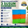 LEMARI PAKAIAN PLASTIK 3 SUSUN GREEN LEAF CATALINA TIPE 7925-HC3, UKURAN 660 x 415 x 725 mm: Solusi Penyimpanan Modern, Praktis, dan Tahan Lama