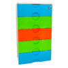 LEMARI PAKAIAN PLASTIK 5 SUSUN GREEN LEAF CATALINA TIPE 7925-HC5 (1) LEMARI PAKAIAN PLASTIK 5 SUSUN GREEN LEAF CATALINA TIPE 7925-HC5, UKURAN 660 x 415 x 1166 mm – Lemari Plastik Premium dengan Kapasitas Besar untuk Hunian Modern