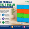 LEMARI PLASTIK 4 SUSUN JUMBO GREEN LEAF CATALINA TIPE 7925-HC4 (2) LEMARI PAKAIAN PLASTIK 4 SUSUN GREEN LEAF CATALINA TIPE 7925-HC4, UKURAN 660 x 415 x 945 mm: Kabinet Plastik Modern, Kokoh, Praktis, dan Solusi Penyimpanan Serbaguna